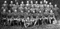 Group portrait of the officers of the 24th Battalion